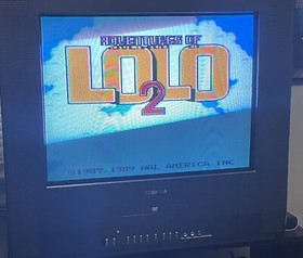 Adventures of Lolo 2 Nintendo NES - Vintage Video Game Cartridge Tested Rare