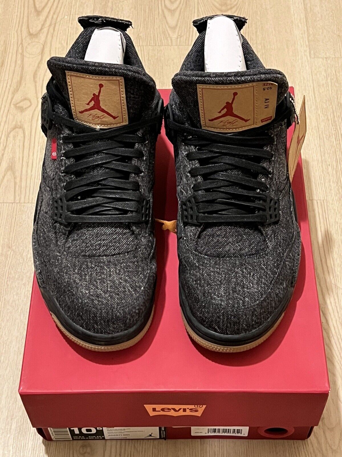 Size 10.5 - Nike Air Jordan 4 Retro Levi’s NRG Bl… - image 1