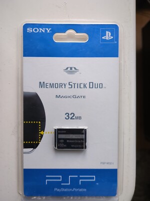 PSP Sony Memory Stick Duo Factory Sealed Neu