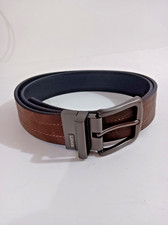 Men's Levi's Leather Belt Men Reversible Belt Brown/Black 11LV2223 38"-45" NWOT