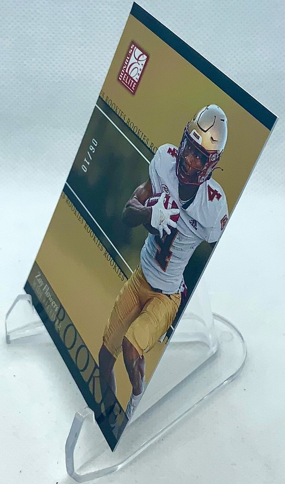 2023 Donruss Elite Football Zay Flowers - Rookies Gold 9/10 | eBay