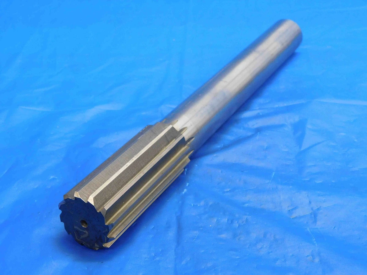 1 1 2 O.D. HSS CHUCKING REAMER 12 FLUTE 1.5000 ONSIZE 38 mm