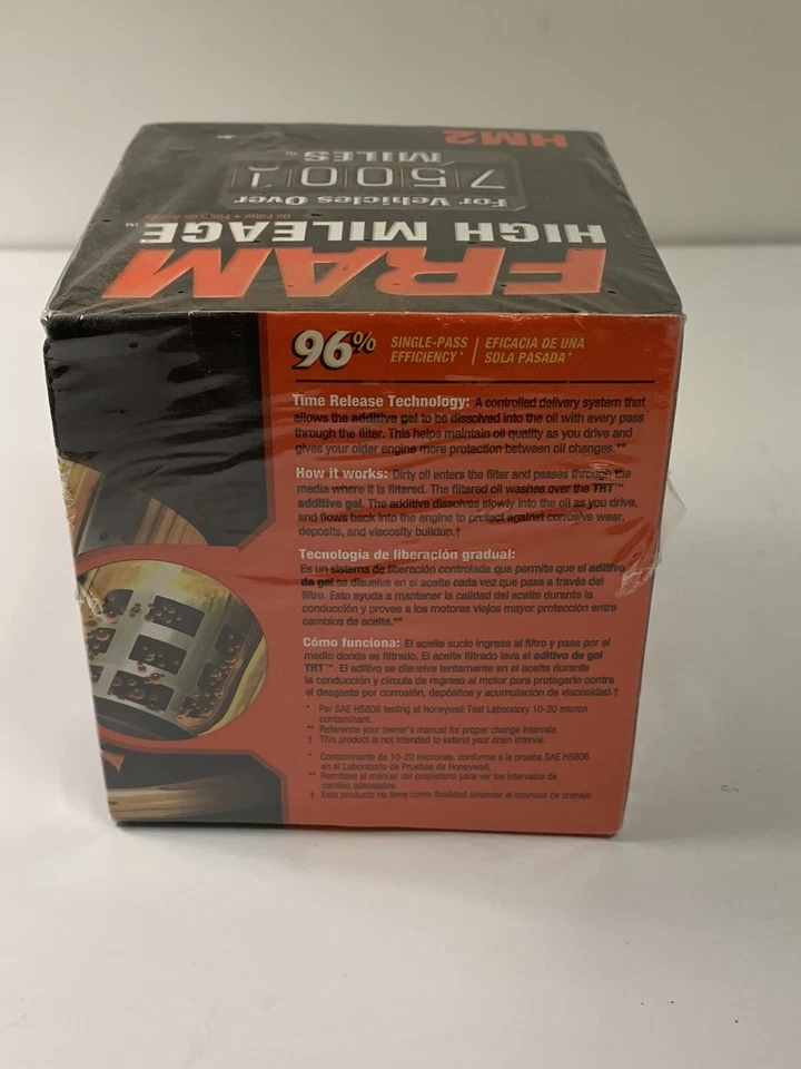 Fram HM2 High Mileage Oil Filter With TRT - Image 3 of 4
