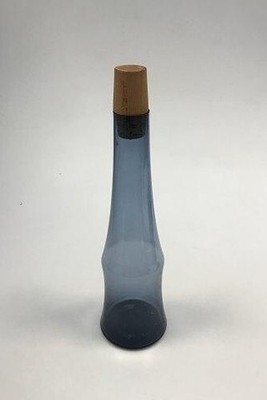 Vase en opaline vert pastel et blanc | Selency