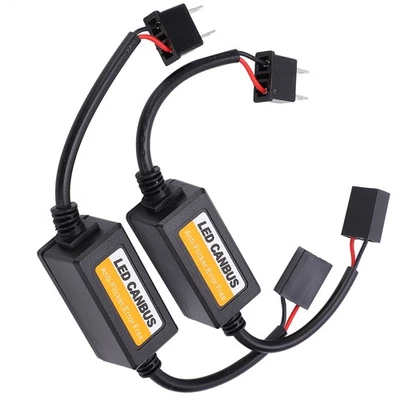 2 Stück LED Decoder Anti-Flicker Fehler Code-Canceller Für:H7 Auto Dashboard BAK - Bild 1 von 4