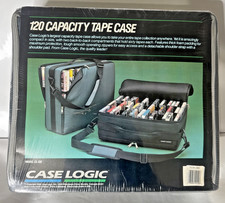 Case Logic 120 Capacity Tape Case CL120 Cassette Tape Case New Sealed