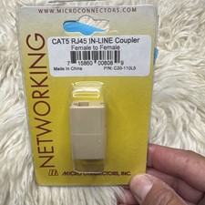 Coupler/Joiner RJ45 Ethernet Cord,RJ-45 10/100 Female F