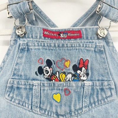 Mickey Jerry Leigh Kids Disney Mickey Minnie Vintage 90s Denim