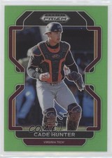 2022 Panini Prizm Draft Picks Lime Green Prizm 1/75 Cade Hunter #PDP153 4z8