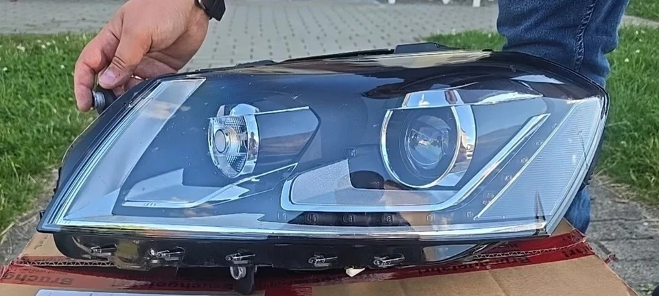 Verkaufe Scheinwerfer für Volkswagen Passat B7 (Depo, Linse & LED-Tagfahrlicht) - Bild 3 von 3