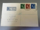 GB STAMPS RARE FIRST DAY COVER 1936 KING EDWARD VIII DEFINITIVES REG SOUTHAMPTON
