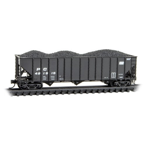 Micro-Trains MTL escala N 3 bahías tolva Penn Central #481915 | Zustand: New