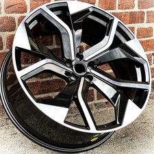 20 Rsq8 Style Black Machine Wheels Rims Fits Audi S4 S5 S6 S7 S8 S Line Quattro 20 Rsq8 Style Black Machine Wheels Rims Fits Audi S4 S5 S6 S7 S8 S Line Quattro