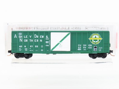 #ad N Scale Micro Trains MTL 25590 ADN Ashley Drew amp; Northern 50#x27; Box Car #9755 $24.95