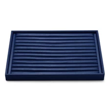 Oirlv Elegant Blue Ring Organizer Tray Stackable Jewelry Trays Jewelry Drawer...