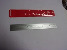 STARRETT  #C604RE-6   w/4R Graduations & 32nds Grads on Ends.  Satin Chrome  NEW