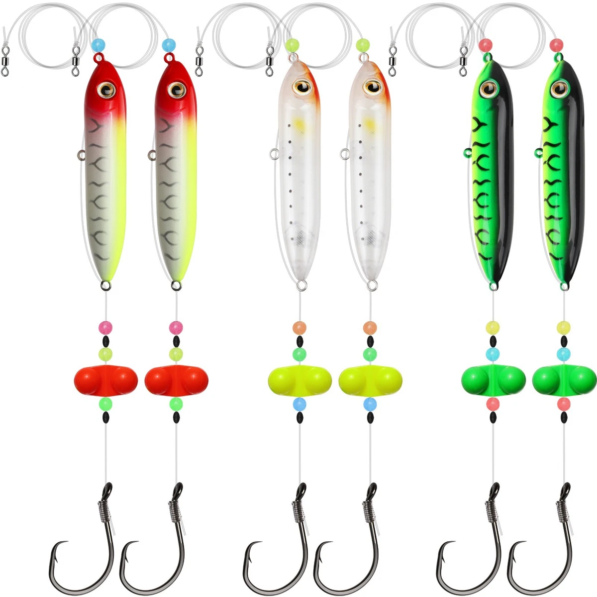 30 Galleggianti Pop-up Colorati Kraken Tackle Per Pesca – Deluxe Rig Attraente Per Carpe E Pesci D'acqua Dolce – Multicolore