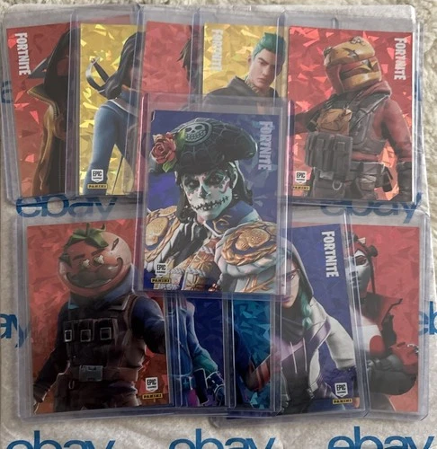 2020 Fortnite Series 2 11 Cracked Ice Card Promo Set Rare Dante Factory Sealed