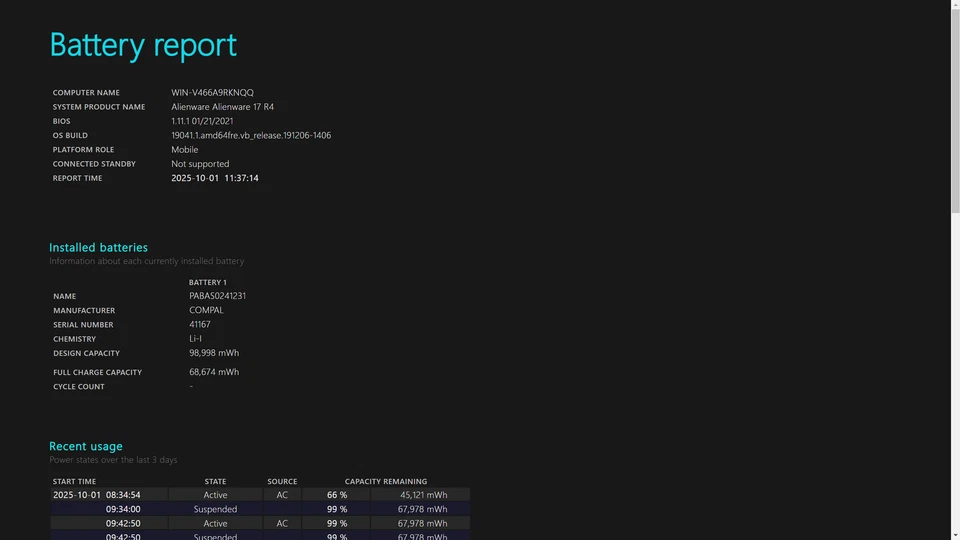 Dell Alienware 17 R4 17" QHD I7-7820HK 1TB 16GB W10 GeForce GTX 1080 RGB 120Hz Foto 2 de 4