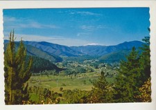 FROM TOWER HILL SNOW CAPPED MT BOGONG BRIGHT VICTORIA  NUCOLORVUE POSTCARD