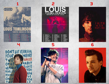 Louis Tomlinson 1D Wall Collage Poster Prints