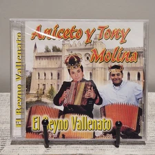 Aniceto Y Tony Molina El Reyno Vallenato Spanish Cd NEW SEALED