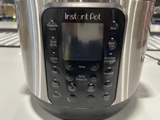 INSTANT POT 6QT 9-IN-1 PRESSURE COOKER - STAINLESS STEEL - Scratch & Dent