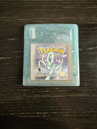Pokemon: Crystal Version (Game Boy Color) *NEW BATTERY* Authentic