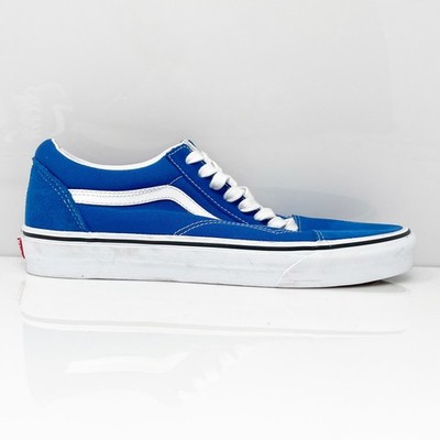 Vans Mens Off The Wall 721356 Blue Casual Shoes Sneakers Size 10