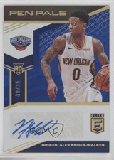 2019-20 Donruss Elite Pen Pals Blue 30/35 Nickeil Alexander-Walker Auto 0z5u