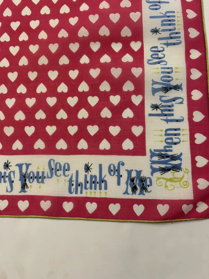 When You See This, Think Of Me” Hankie Unsigned Tammis Keefe - Image 3 of 4