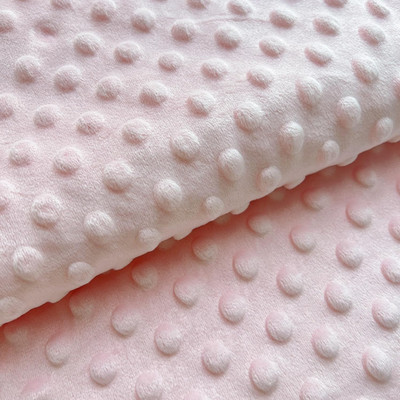 1 Yardx62 Inch Minky Dot Fabric by the Yard DIY Making Supplies Quilting Patchwo