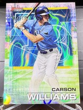 2021 Carson Williams Bowman’s Best Aqua Lava Refractor #57 10/199