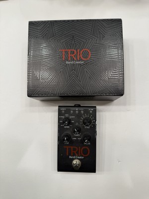 Digitech Trio V1 Band Creator Drums/Bass Sampler Guitar Effect Pedal + Box & PSU