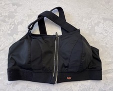 SHEFIT Ultimate Sports Bra Size 2 Luxe 42-44 Front Zip High Support Wireless