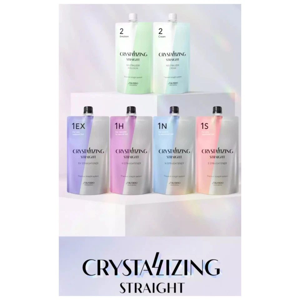 Alisado de Cabello Shiseido Cristalizador Efecto Salón 1H 400g+ Neutralizador 400g Foto 4 de 4