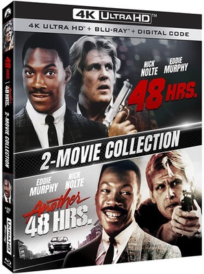 #ad 48 Hrs Another 48 Hrs New 4K UHD Blu ray With Blu Ray 4K Mastering Boxed $23.99