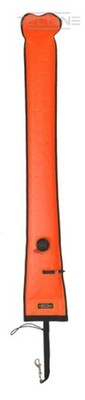 UWFUN24: TECLINE Boje, halbgeschlossen, 15 x 183 cm, OPR-Ventil, Orange