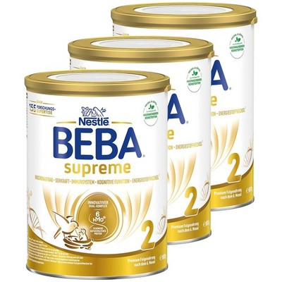 Nestlé BEBA SUPREME 2 Folgemilch (3 x 800g)