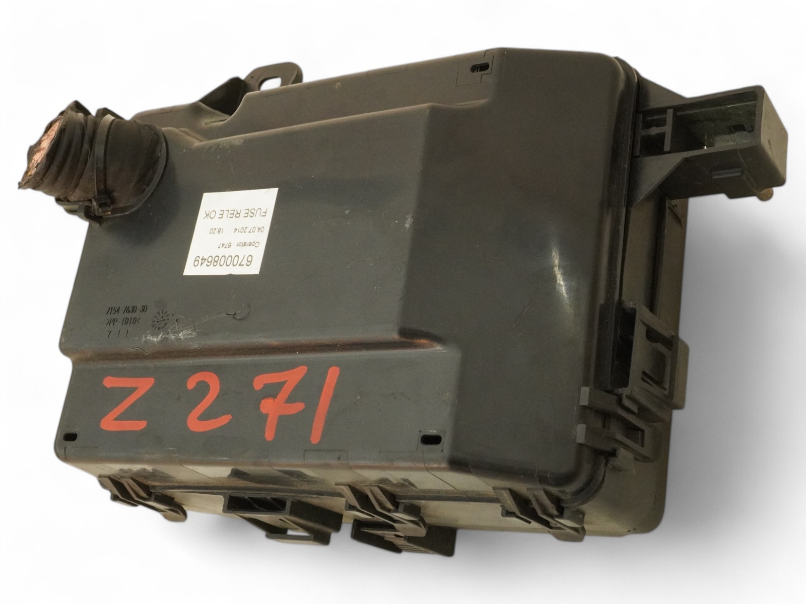 2014 - 2017 MASERATI GHIBLI S M157 FUSE BOX RELAY JUNCTION ENGINE 670008649 OEM