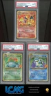 New ListingPSA 10 25th Anniversary Charizard Blastoise Venusaur 001 002 003/025 Pokemon