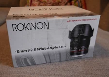 Rokinon Ultra Wide Angle Camera Lens F2.8/10mm ED AS NCS CS  PENTAX