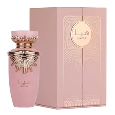 Lattafa Haya Perfume for Women 3.4 oz / 100 ml Eau de Parfum Spray - New In Box