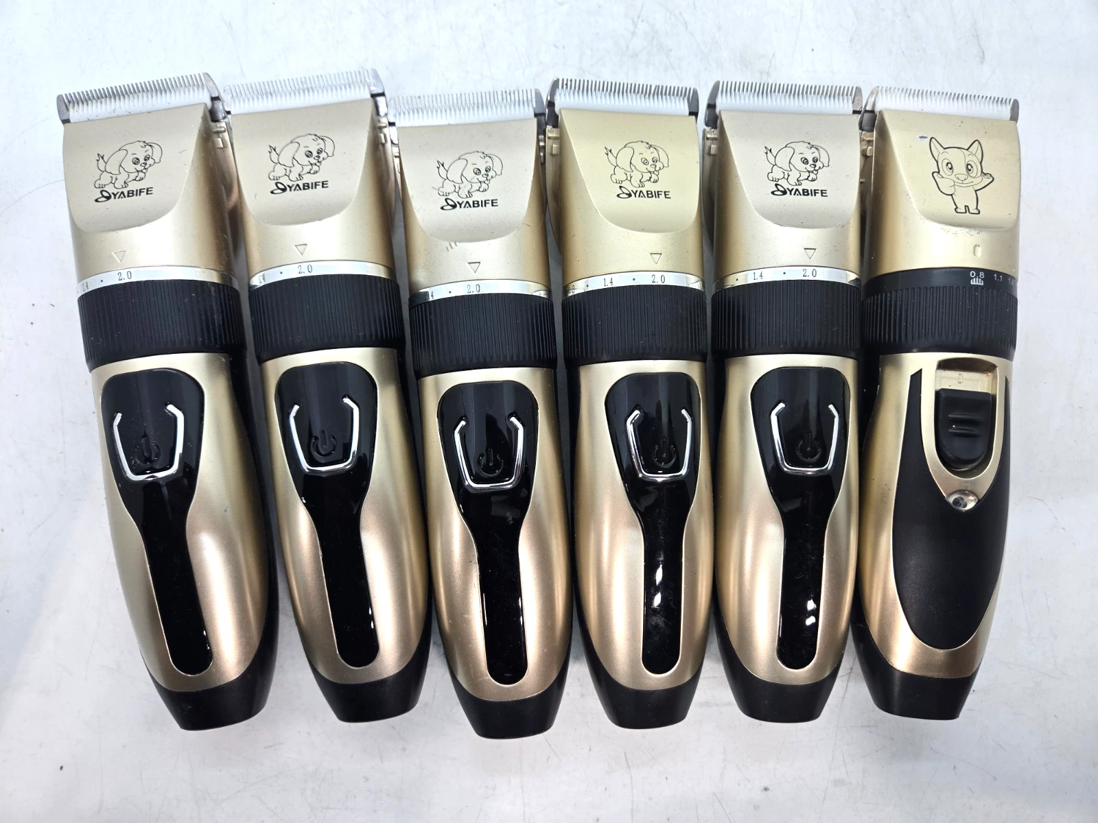 [LOT OF 6] Professional Rechargeable Pet Clippers FAST FREE SHIPPING a