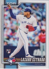 2026 Topps Series 1 #299 Lazaro Estrada RC Toronto Blue Jays Baseball Card