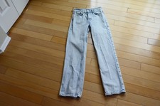Zara straight-leg jeans in light wash size us 2