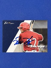 Cardinals Pete Kozma Signed auto Autograph 2008 Just Minors #39