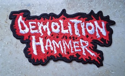 DEMOLITION HAMMER -- PATCH / AUFNÄHER -- TRASH METAL