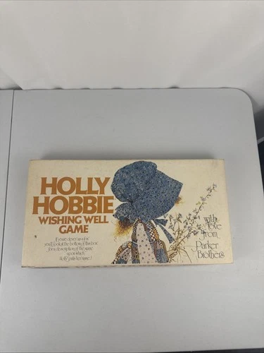 VINTAGE Holly Hobbie Wishing Well Game COMPLETE Parker Brothers 1976 Playmate