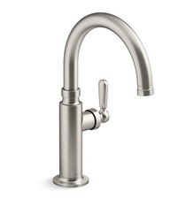 Kohler Edalyn Studio McGee Bar Faucet 1.5 GPM Vibrant Stainless K-28357-VS